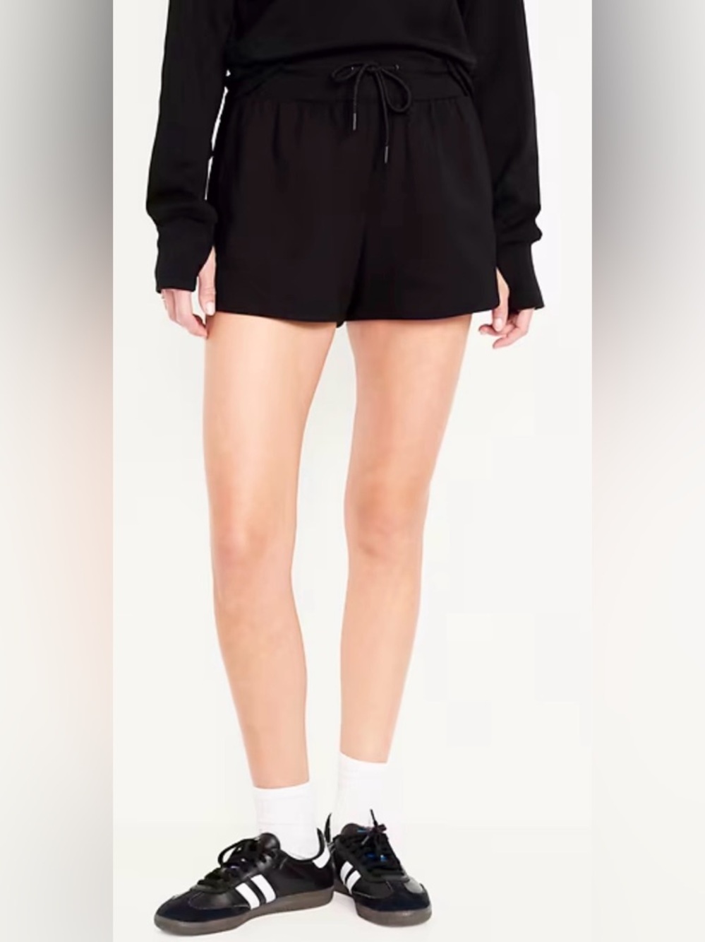 Extra High Waist Dynamic Fleece Sweat Shorts